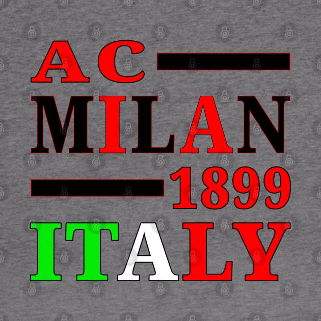 AC Milan Italy 1899 by Medo Creations